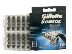 Gillette Sensor Excel pack-2 back view highlighting easy replacement