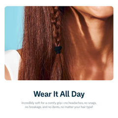 GIMME ajuste suave y seguro para trenzas de todo tipo.