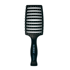 GIMME Beauty vented detangling brush front view for easy detangling and reduced breakage.