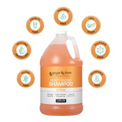 Ginger Lily Farms 1 gallon refill packaging for locker room refills