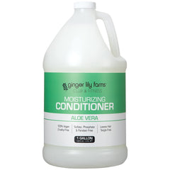 Ginger Lily Farms Club & Fitness conditioner bottle front highlights vegan, cruelty-free haircare