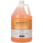 Ginger Lily Farms Club & Fitness Hand Soap refill in a 1-gallon jug for easy, clean refills.