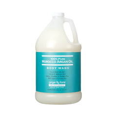 Ginger Lily Farms Salon Formula Argan Oil Body Wash lather for silky softness