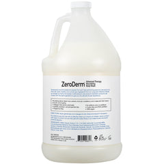 ZeroDerm body wash foamy lather demonstrates rich texture ideal for daily use.