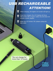 Ginity 360° dual-edge blades trim precisely with ease