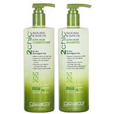 Giovanni 2Chic Ultra-Moist shampoo bottle highlights hydration for frizz-prone hair