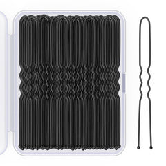 Giofumi U-shaped hair pins with smooth tips for gentle, snag-free styling.