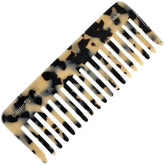 Giorgio G49 white Tokyo detangler with wide teeth for smooth, pain-free detangling.