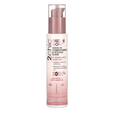 Giovanni 2chic Frizz Be Gone bottle pour demonstrates smoothness in action