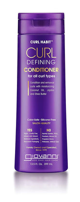 GIOVANNI Curl Defining Conditioner bottle delivers silky hydration for all curls.