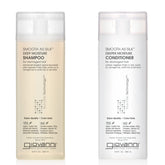 GIOVANNI Smooth as Silk Deeper Moisture shampoo bottle showing frizz control and detangling.