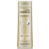 GIOVANNI Smoothing Castor Oil Shampoo bottle showing frizz control and hydration