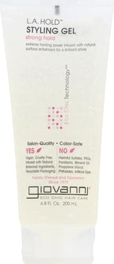 Giovanni Styling Gel LA Natural bottle front for strong hold
