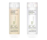 Giovanni Tea Tree Triple Treat shampoo bottle offers a cooling cleanse for a refreshed scalp.