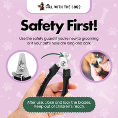 Girl With The Dogs cat nail clippers suitable for cats and small dogs