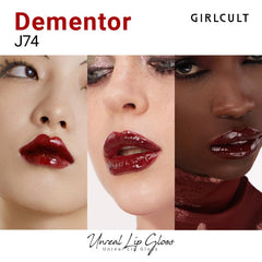 GIRLCULT Glass Shine Lip Gloss swatches reveal rich color for bold looks