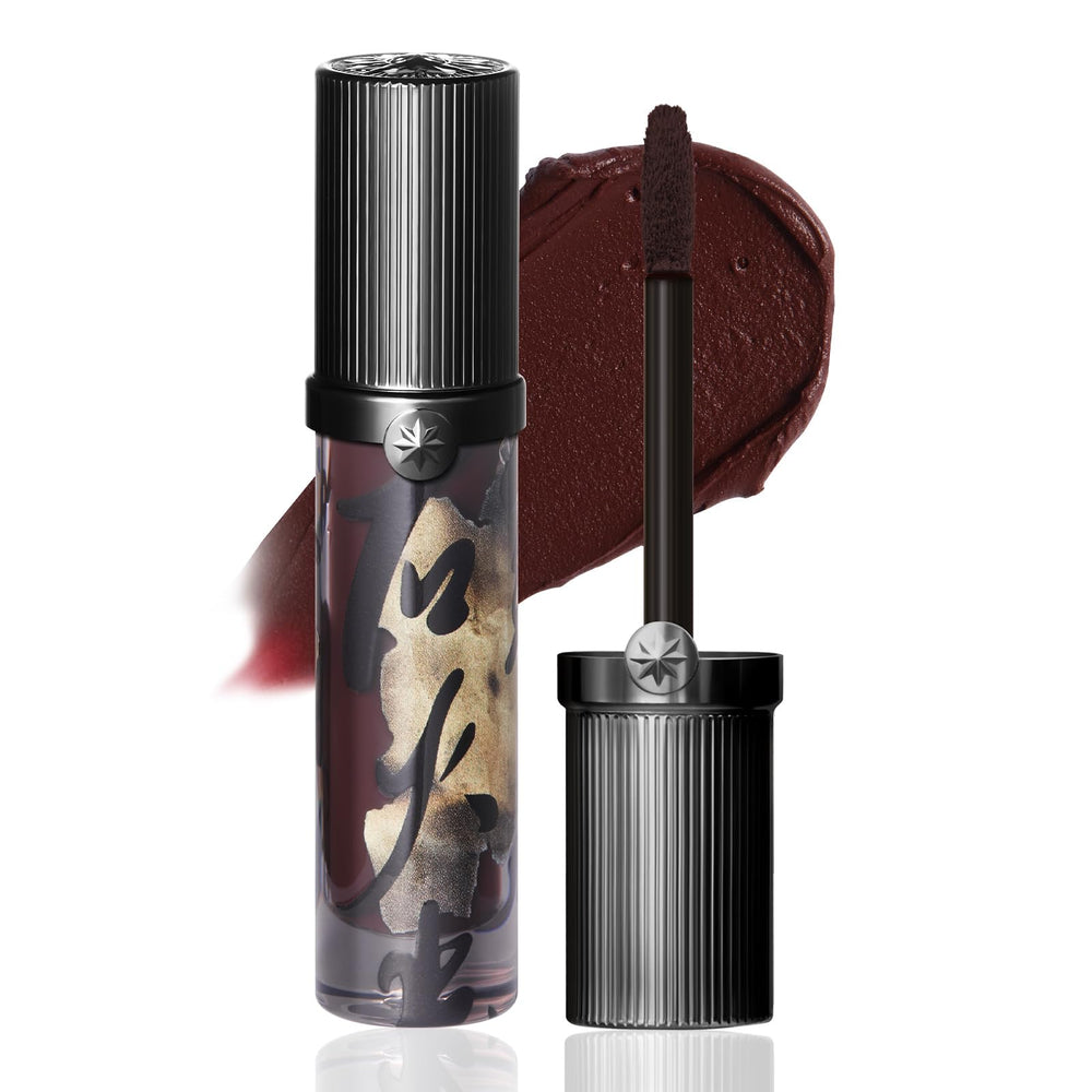 GIRLCULT Matte Lip Stain bottle closeup shows velvet finish for all-day wear