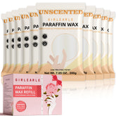 GIRLEARLE paraffin wax 10-blocks-200g-pack for durable hand and foot care