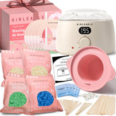 GIRLEARLE Premium Digital Wax Heater with LED display for precise temp control and at-home waxing.