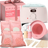 GIRLEARLE premium digital wax warmer with LED display for precise temperature control