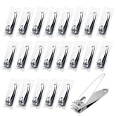 Gisdo 50-pack bulk nail clippers ready for donation and bulk use