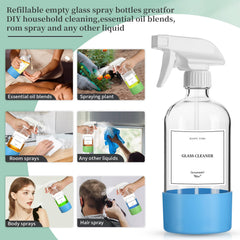 GIVAMEIHF removable funnel and dropper aids precise filling and labeling