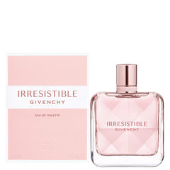 Givenchy Irresistible rose-note close-up hints at feminine charm.