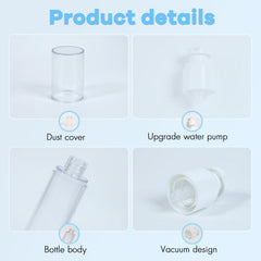 GIVITASOT vacuum-design bottle demonstrates preserved product integrity while dispensing.