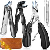 GJNL toenail clippers wide jaw for thick nails trimming made easier