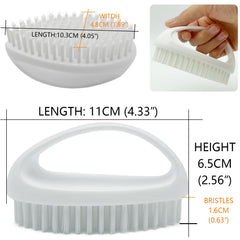 GKETN hand nail brush dimensions render a compact, portable cleaning tool.