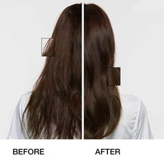GK HAIR Global Keratin Deep Conditioner Masque label closeup showing clean, premium formula.