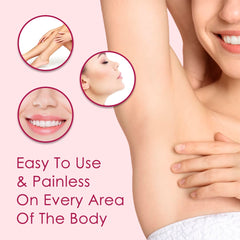 Glabrous Skin epilator leg-use image demonstrating safe home use.