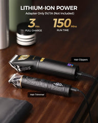 GLAKER adjustable fade lever 0.5-1mm for clean fades