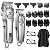 GLAKER hair clippers front view for precise home haircuts and fades