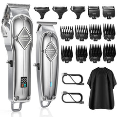GLAKER hair clippers front view for precise home haircuts and fades