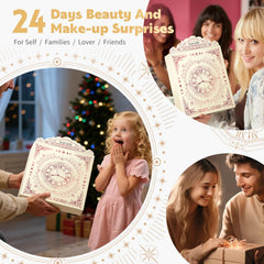 Glam Code 24-day countdown doors reveal daily beauty surprises.