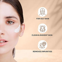Glamfox rice-bran-water hydration during cleansing supports moisture retention.