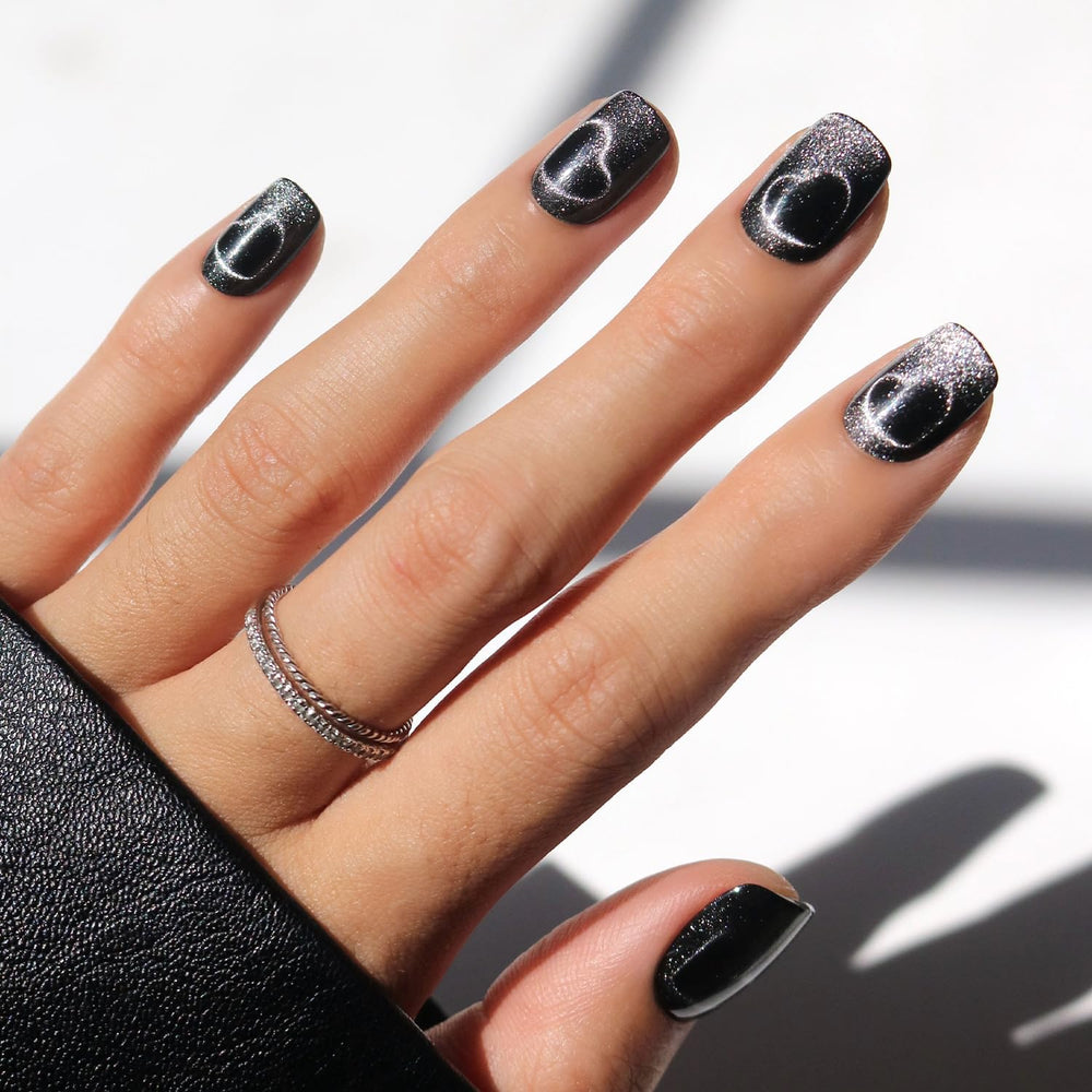 Glamnetic Midnight Romance package shows a 30-nail kit for customizable wear.