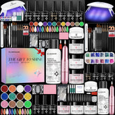 Glamonade acrylic nail kit nail drill demonstrates precise shaping for salon-like results