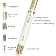 GLAMUP wrap curler creating soft waves