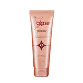 GlaziPlex bottle closeup highlighting bond repair formula for damaged hair.