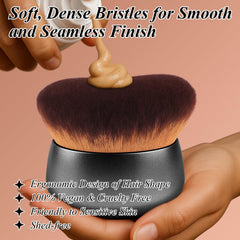 GloréBrochas travel-friendly design is ideal for quick touch-ups on the go.