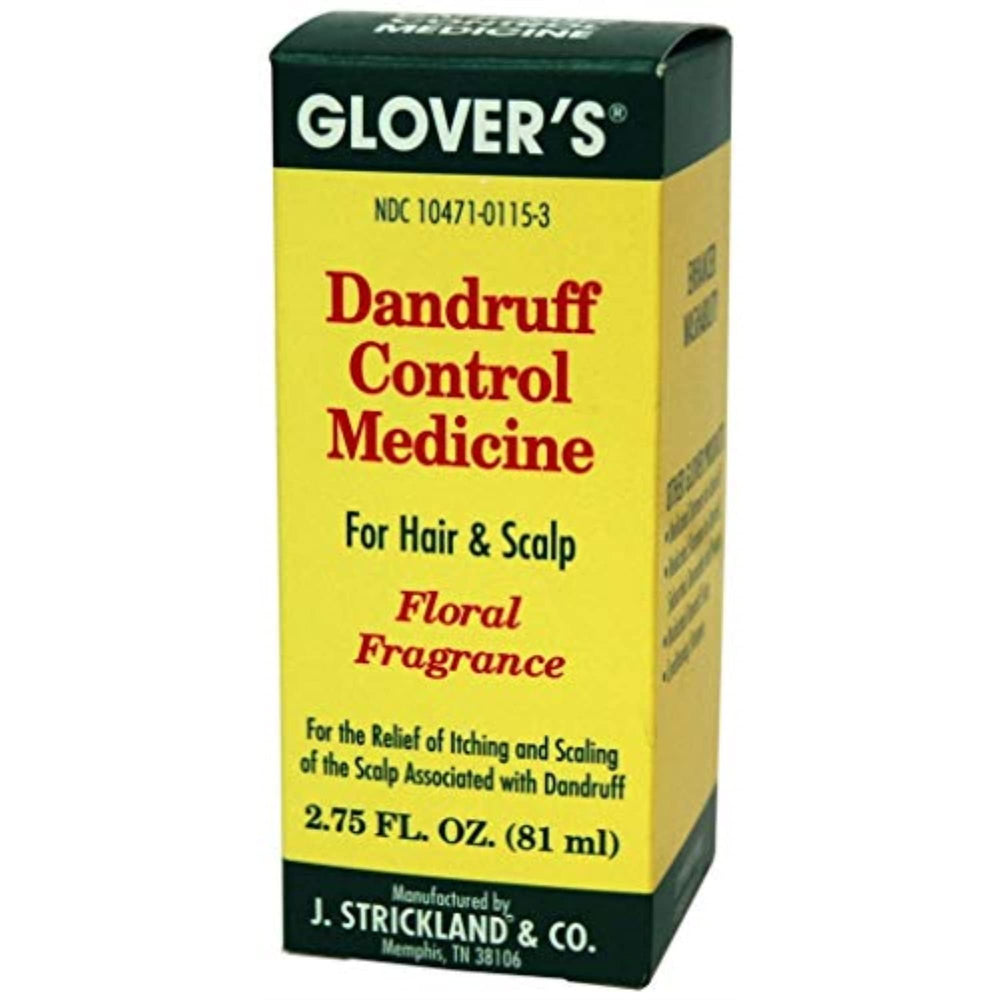 Glover's control de caspa fragancia floral, alivio suave del picor
