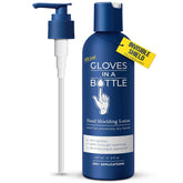 Gloves In A Bottle psoriasis relief cream pump bottle ready for daily application