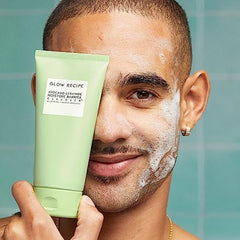 Glow Recipe Avocado Ceramide Cleanser ceramide-boost component emphasized for skin barrier support.
