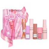 Glow Recipe dewy babies travel set packaging showcasing on-the-go glow.