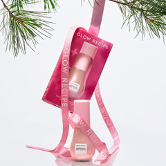Glow Recipe dewy glow primer application shot highlighting a prep step for radiant skin.