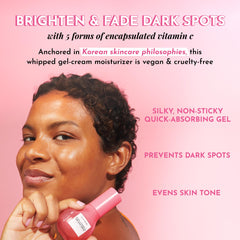 Glow Recipe guava serum close-up highlighting pink tint and radiant glow