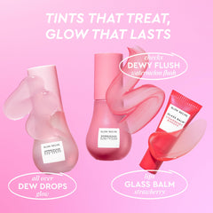 Glow Recipe Niacinamide Dew Drops jar close-up highlighting luminous hydration.