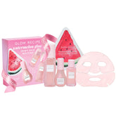 Glow Recipe Watermelon Glow Dewy Skin Routine Kit cover shows festive gift-ready packaging.